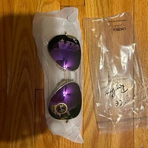 Purple Ray Bans